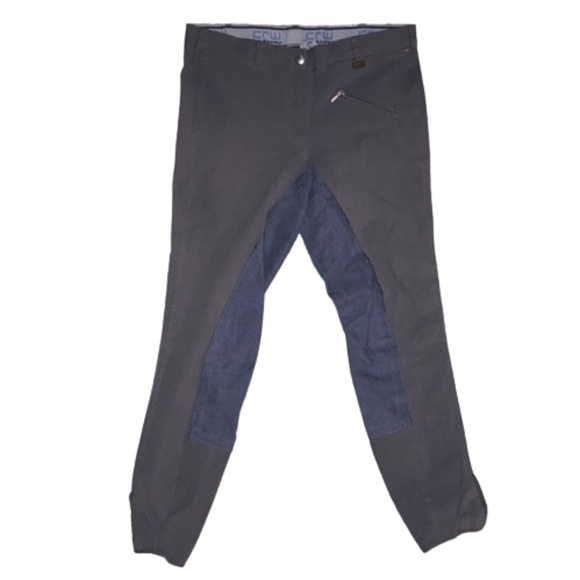 CRW Horse back riding pants CLASSIC RIDING WEAR CRW Equestrian Riding Pants - Picture 1 of 6